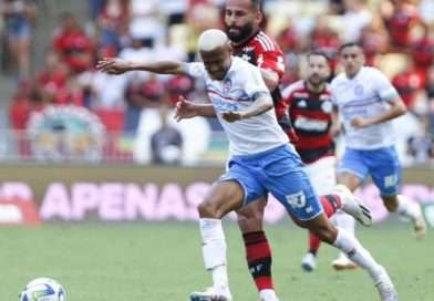 Com uma arbitragem tendenciosa, no Maracanã, Bahia perde para o Flamengo e segue na zona de rebaixamento